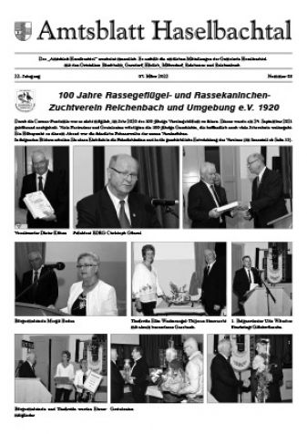 Amtsblatt Haselbachtal 03/2022