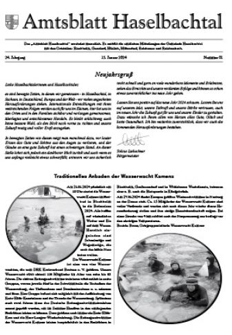 Amtsblatt Haselbachtal 01/2024